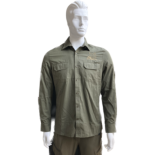 Chemise logo manche longue