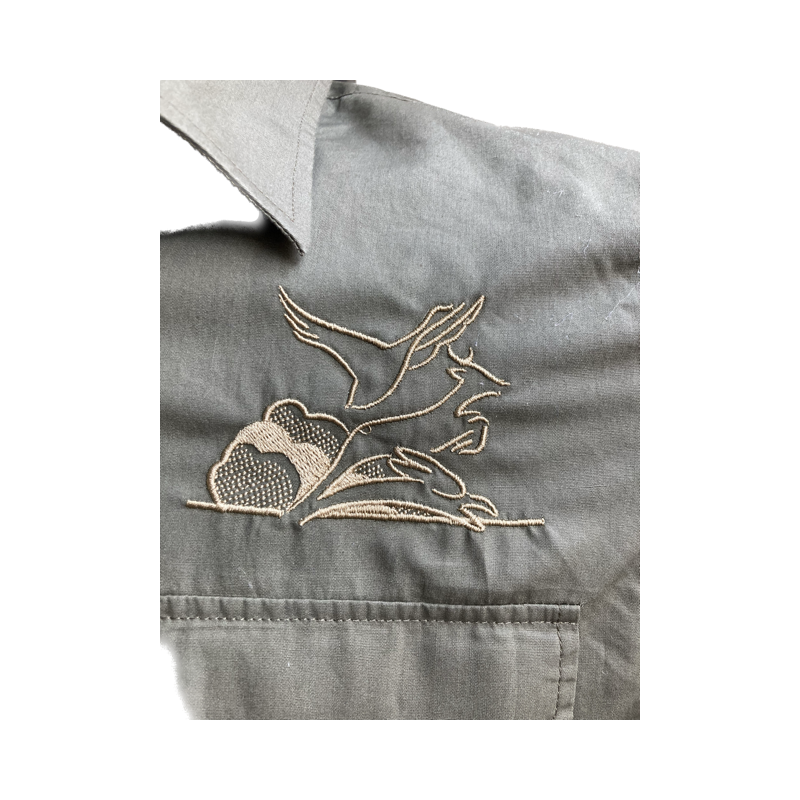 Chemise logo manche longue