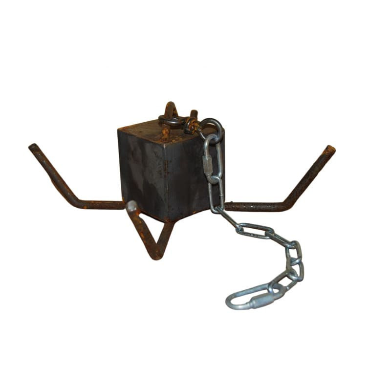 Grappin pour piège à lacet