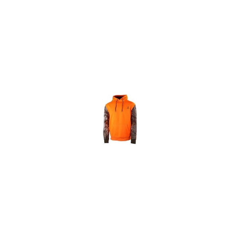 Sweat kid orange capuche