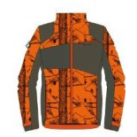 Veste softshell camo orange