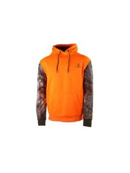 Sweat kid orange capuche