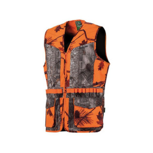 Gilet camo orange forest