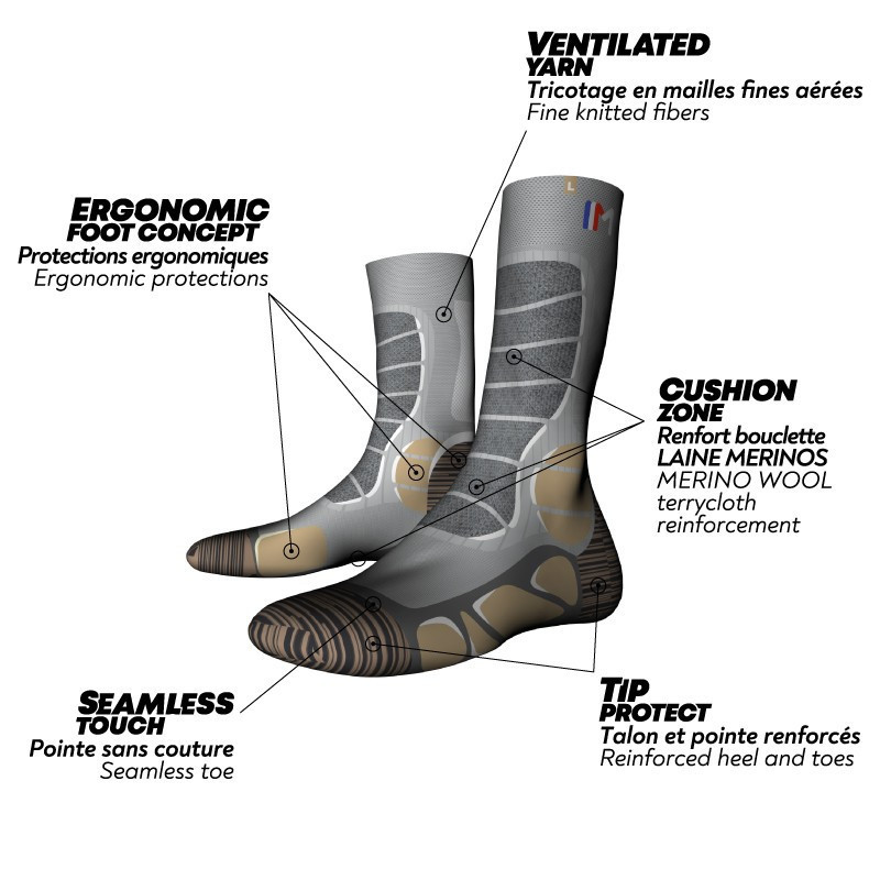 Chaussette Monnet Trek Extra Light