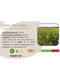 Agro-mellifère 1 - 25kg