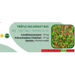 Trèfle incarnat BIO - 10 Kg