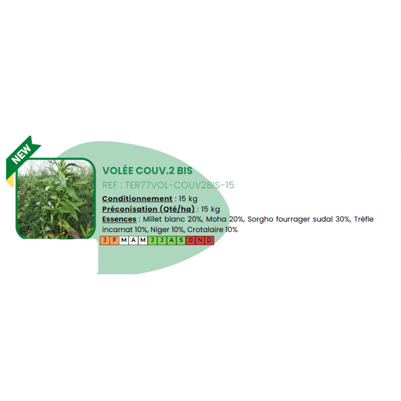 Volée couv 2 BIS - 15 kg