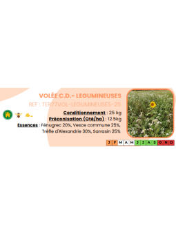Volée C.D.- Légumineuses -...