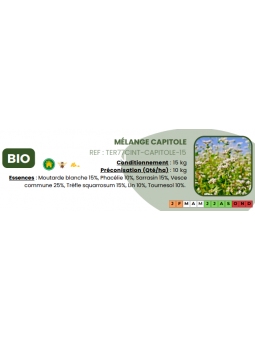 Mélange Capitole BIO - 15 Kg