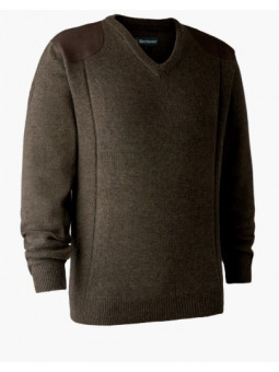 Pull tricot à col V Sheffield