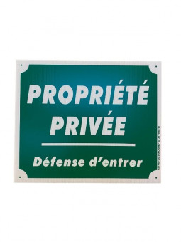 Propriété privée verte