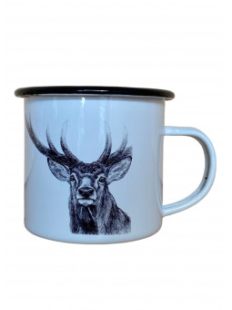 Mug métal émaillé Walter...