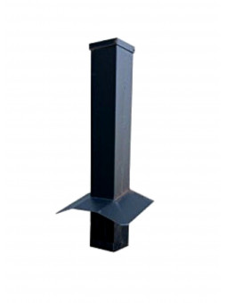 Agrainoir borne métallique