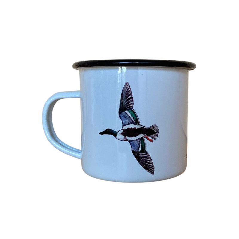 Mug en métal émaillé